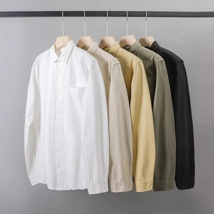 Chemise polyvalente en twill de coton