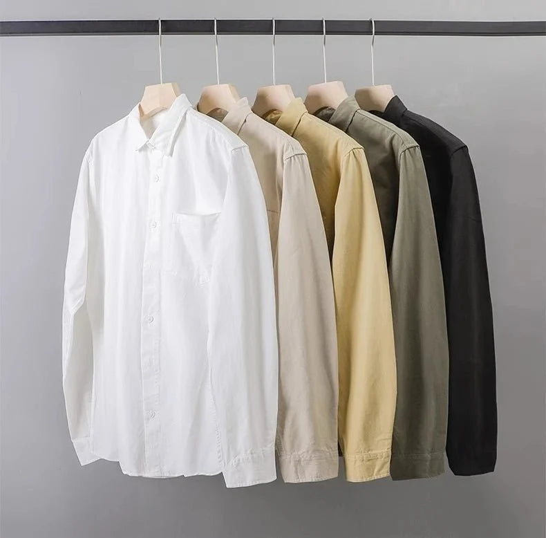Chemise polyvalente en twill de coton