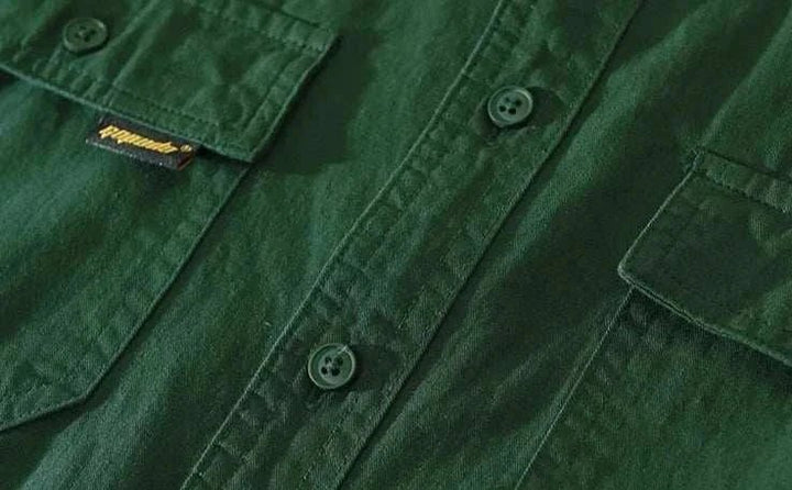 Chemise décontractée de printemps en pur coton