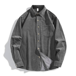 Chemise américaine rétro à manches longues