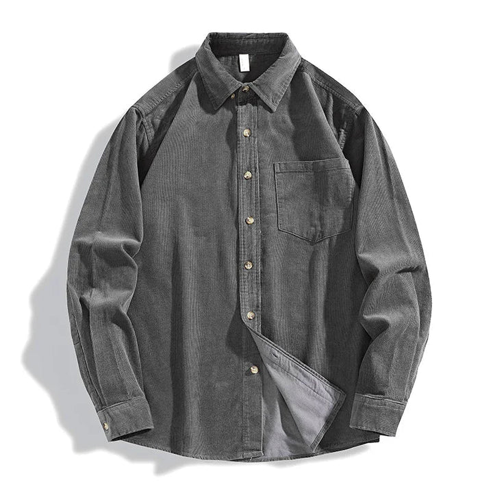 Chemise américaine rétro à manches longues
