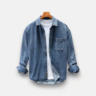 Chemise vintage rétro en denim