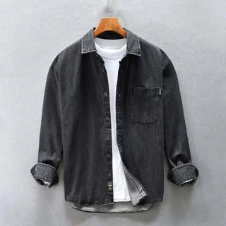 Chemise vintage rétro en denim