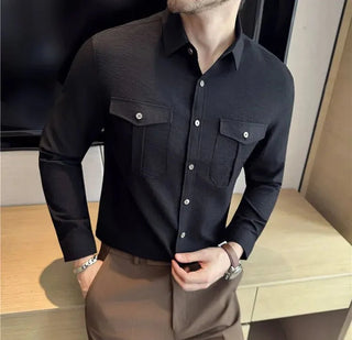 Chemise utilitaire à doubles poches poitrine
