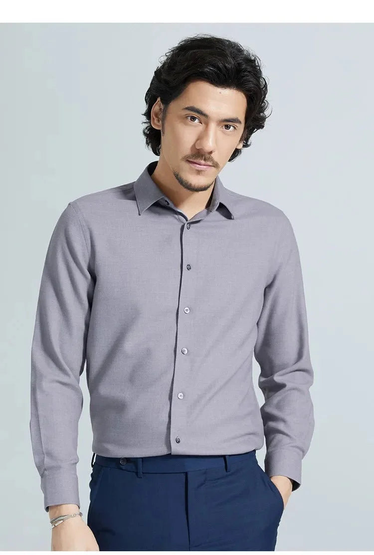 Polo business à coupe ajustée