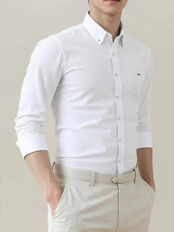 Chemise classique chic décontractée pour le bureau