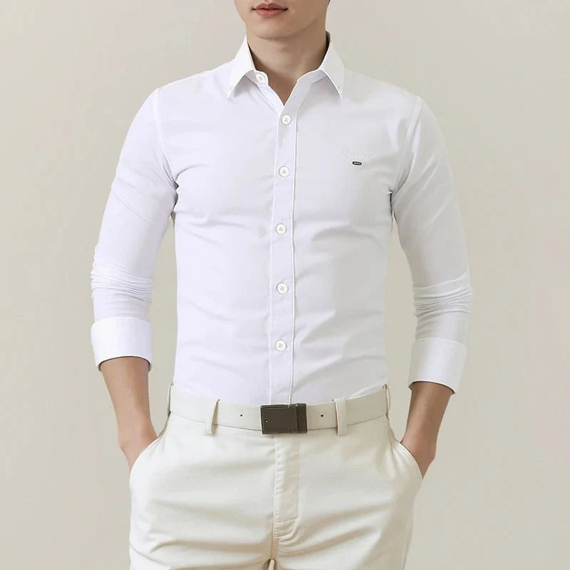 Chemise classique chic décontractée pour le bureau