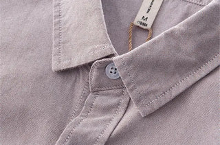 Chemise chic décontractée en coton doux