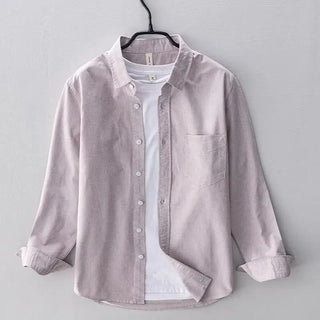 Chemise chic décontractée en coton doux