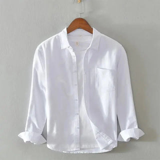 Chemise chic décontractée en coton doux
