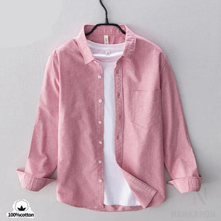 Chemise chic décontractée en coton doux