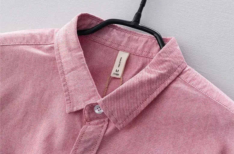 Chemise chic décontractée en coton doux
