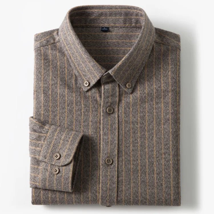Chemise habillée rayée pour le bureau