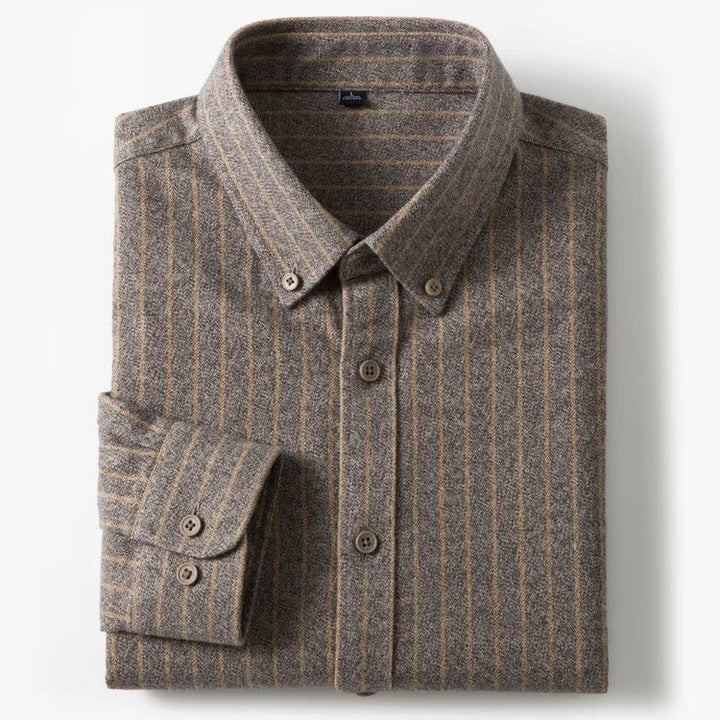 Chemise habillée rayée pour le bureau