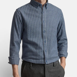 Chemise habillée rayée pour le bureau