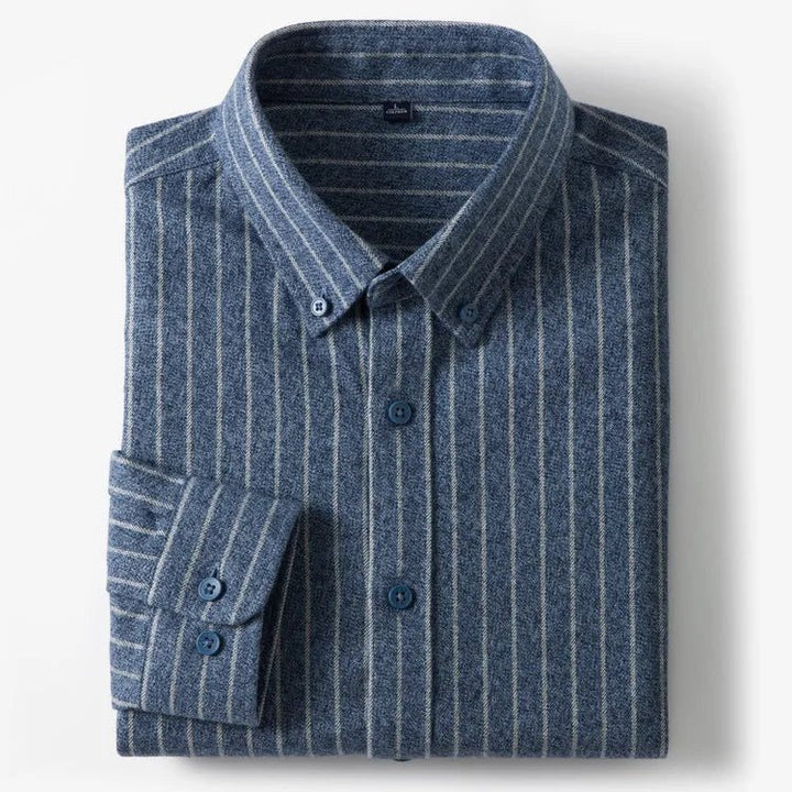 Chemise habillée rayée pour le bureau