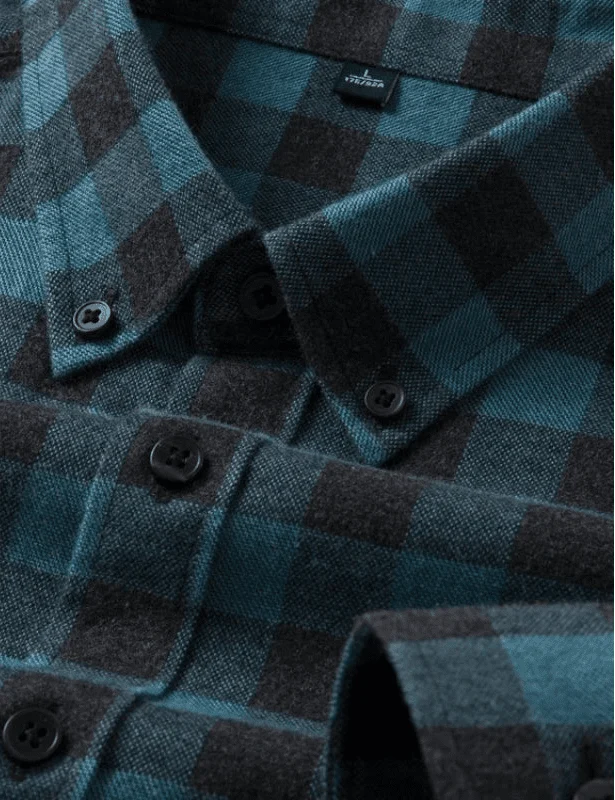Chemise à carreaux en flanelle