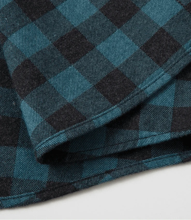 Chemise à carreaux en flanelle