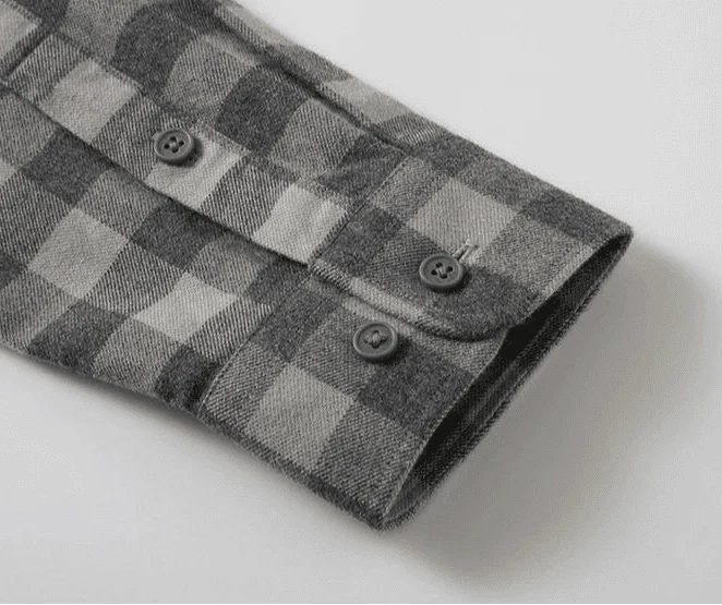 Chemise à carreaux en flanelle