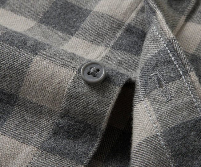 Chemise à carreaux en flanelle