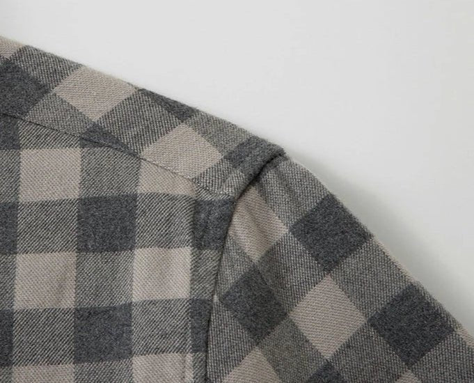 Chemise à carreaux en flanelle