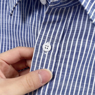 Chemise rayée en lin