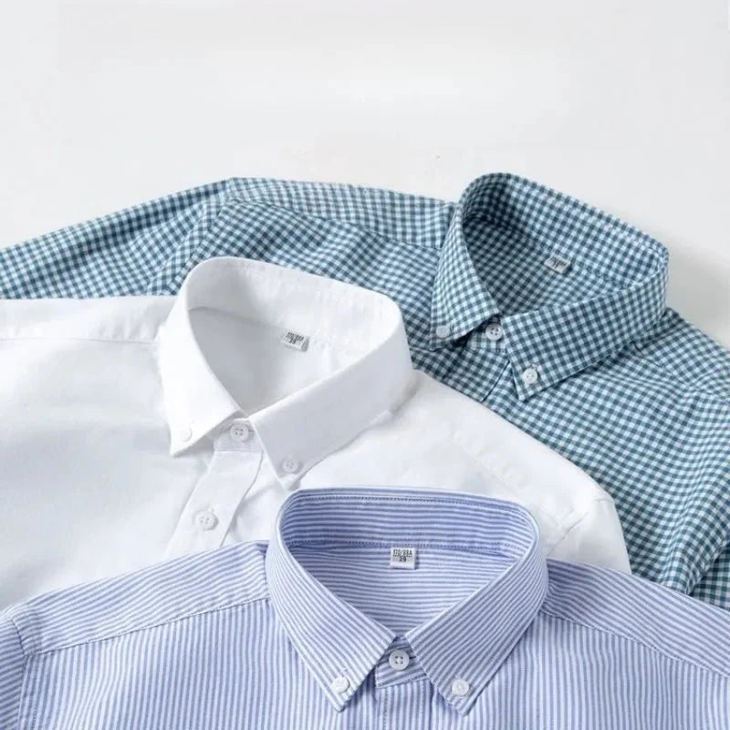 Chemise Oxford respirante pour le bureau
