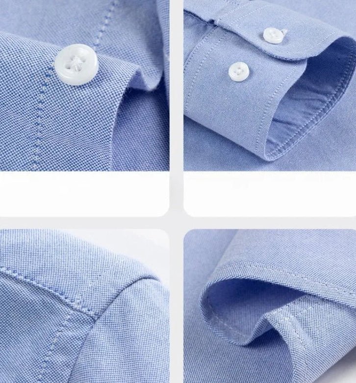 Chemise Oxford respirante pour le bureau