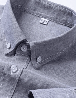 Chemise Oxford respirante pour le bureau