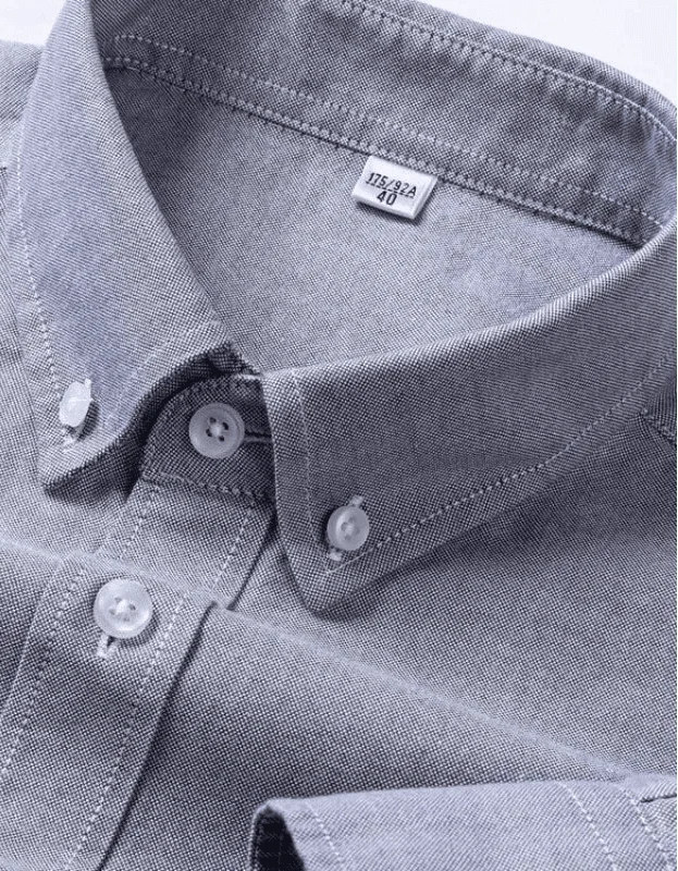 Chemise Oxford respirante pour le bureau