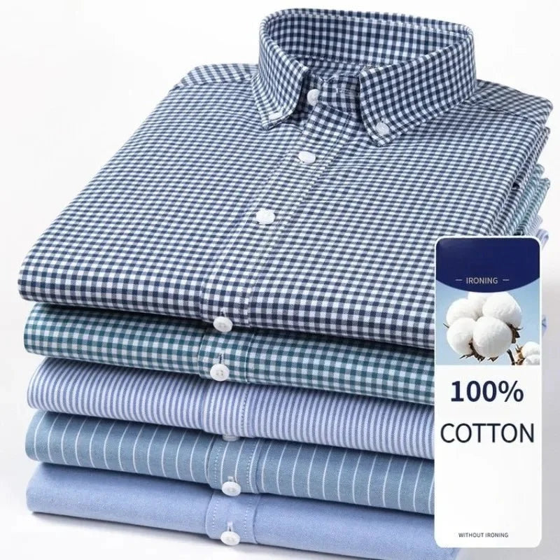 Chemise Oxford respirante pour le bureau