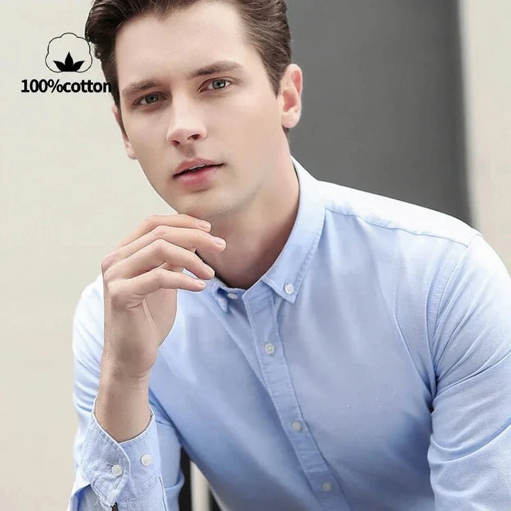 Chemise Oxford douce pour le bureau