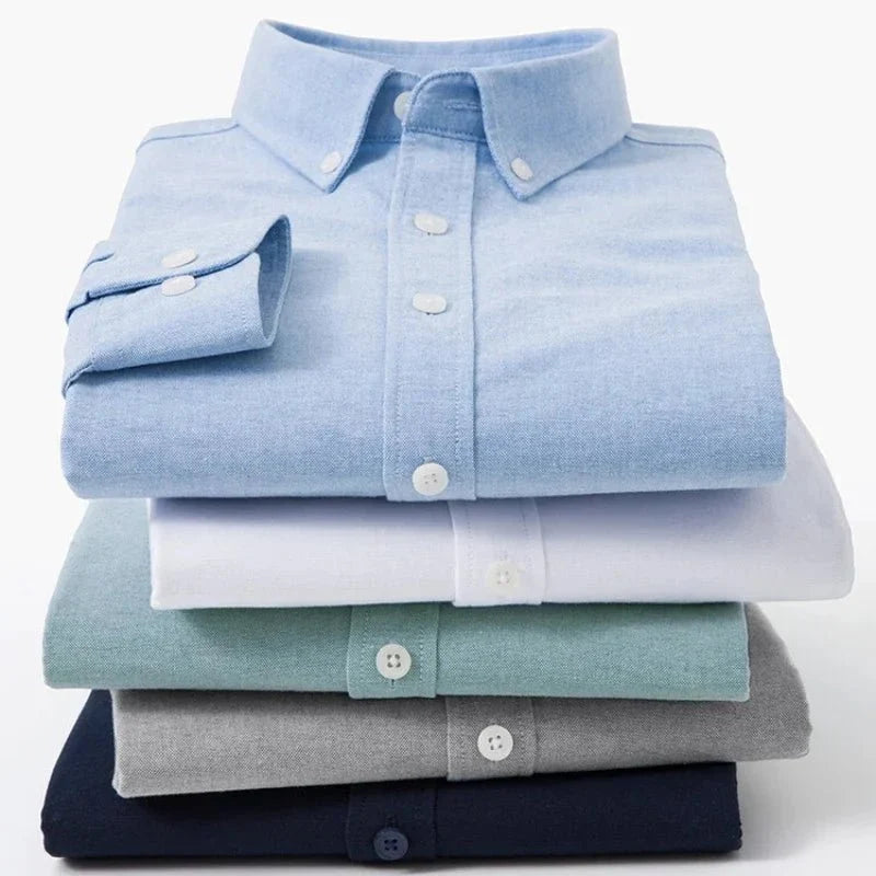 Chemise Oxford douce pour le bureau