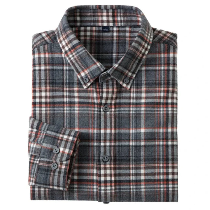 Chemise premium en flanelle brossée