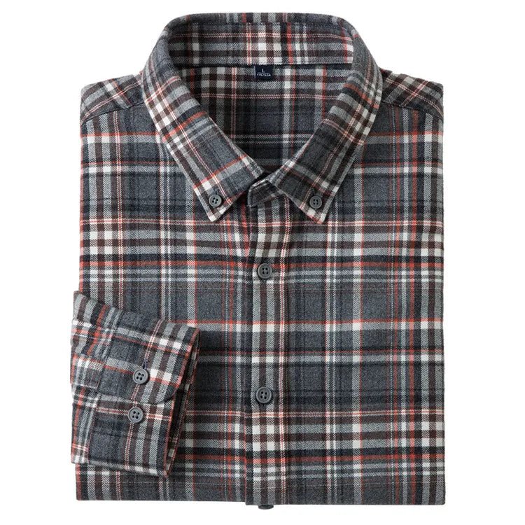 Chemise premium en flanelle brossée