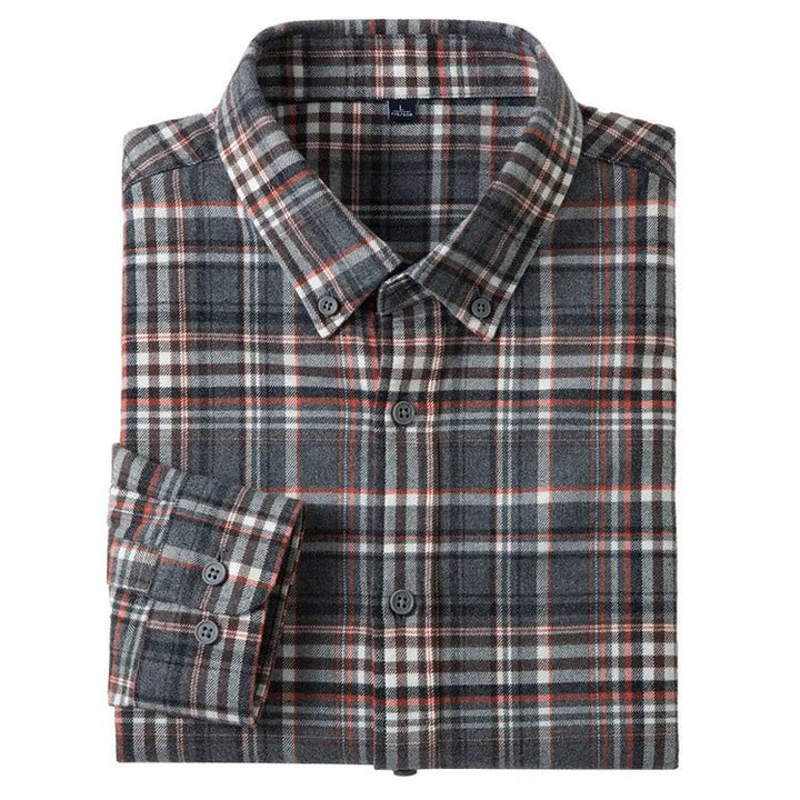 Chemise premium en flanelle brossée