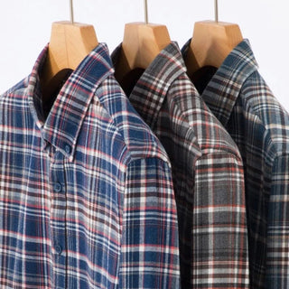 Chemise premium en flanelle brossée
