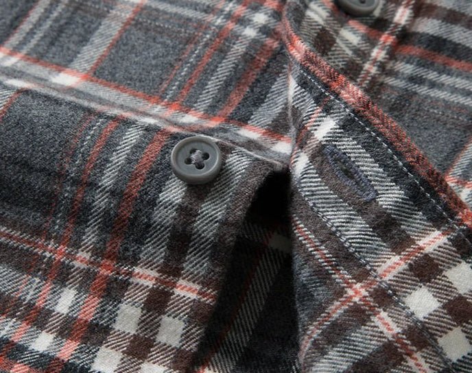 Chemise premium en flanelle brossée