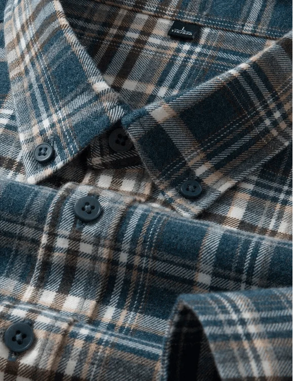 Chemise premium en flanelle brossée