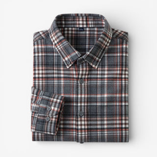Chemise premium en flanelle brossée