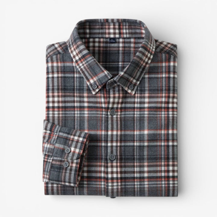 Chemise premium en flanelle brossée
