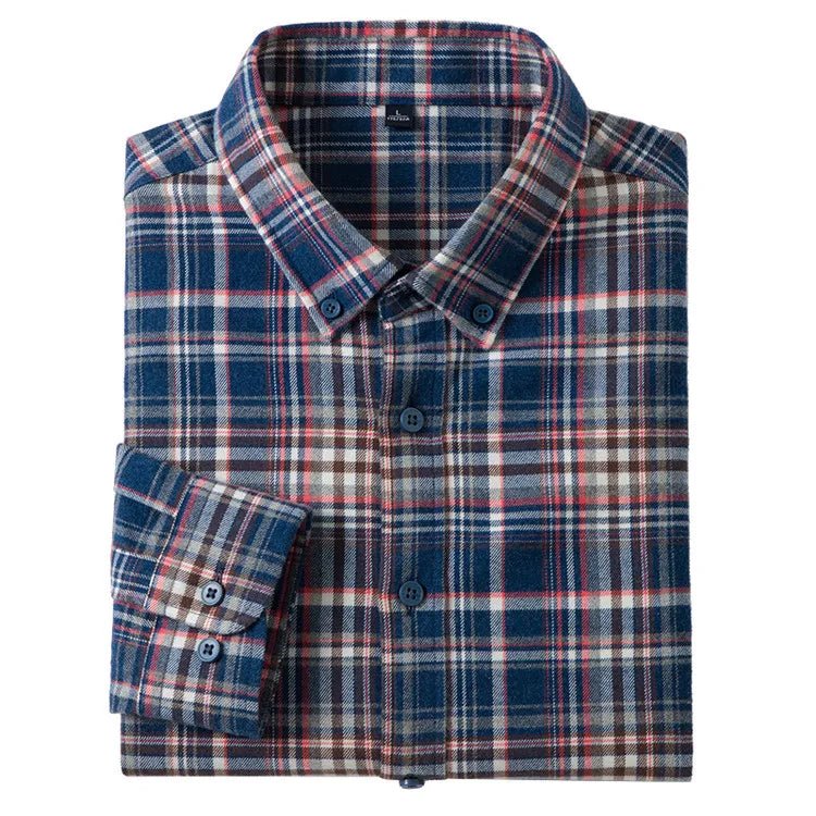 Chemise premium en flanelle brossée