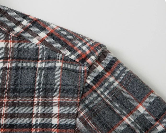 Chemise premium en flanelle brossée
