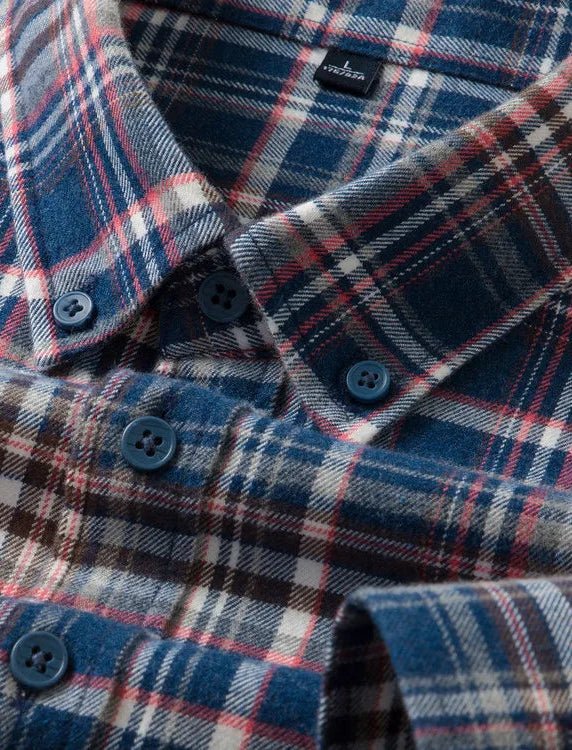 Chemise premium en flanelle brossée