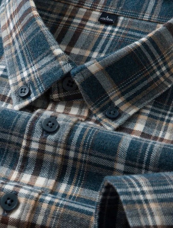 Chemise premium en flanelle brossée