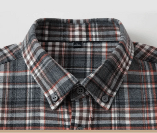 Chemise premium en flanelle brossée
