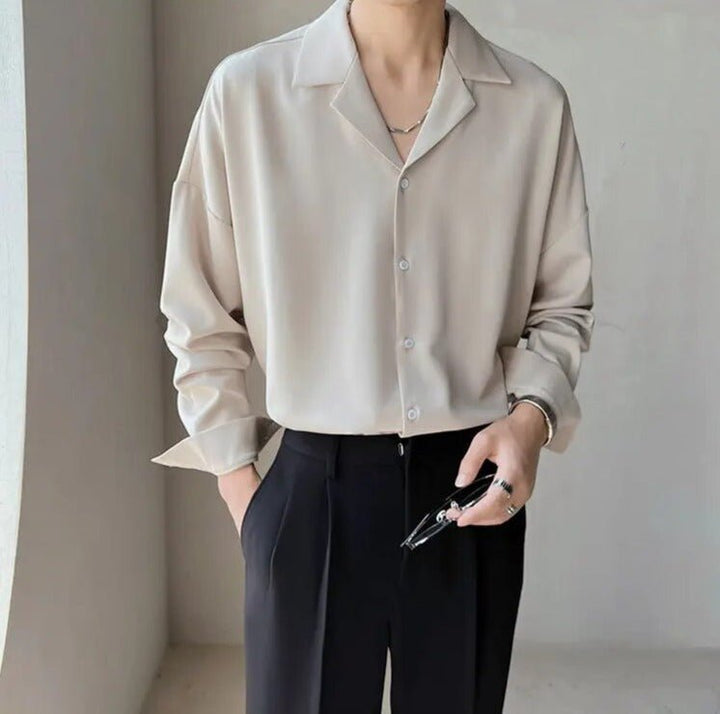 Chemise décontractée coupe confortable