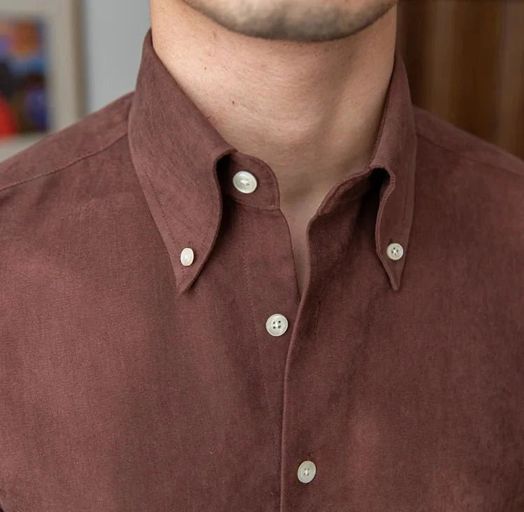 Chemise business slim fit en polyester