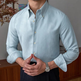 Chemise business slim fit en polyester
