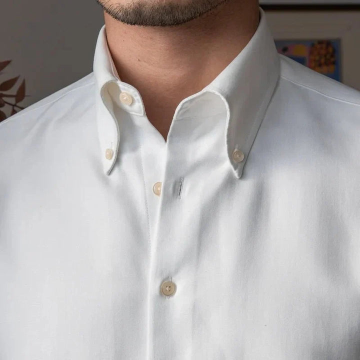 Chemise business slim fit en polyester